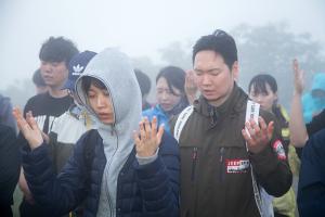  청년2부(그루터기선교회)'장안산 구국기도회'