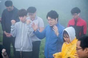  청년2부(그루터기선교회)'장안산 구국기도회'