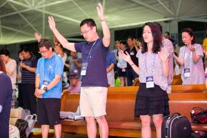  하계대성회 첫째날(찬양기도회)