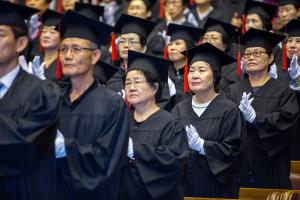  주일 제26기 기독사관학교 수료식