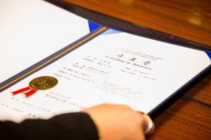  주일 제26기 기독사관학교 수료식