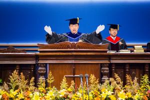  주일 제26기 기독사관학교 수료식